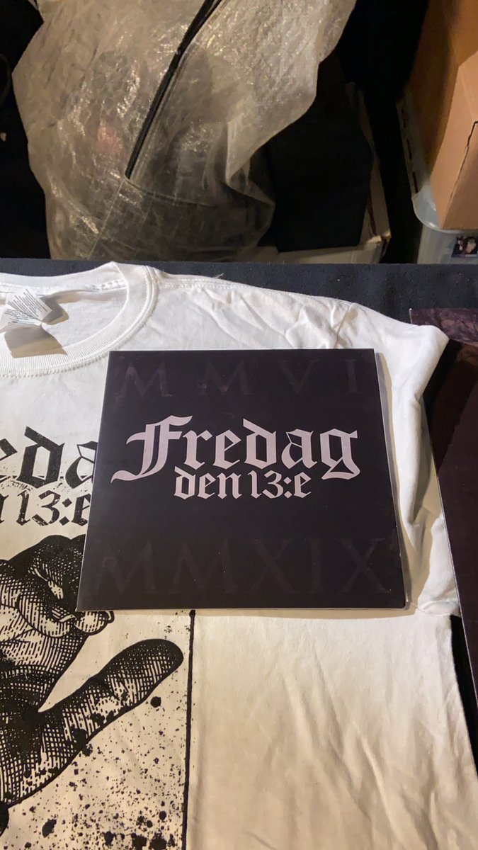 Friday 13th means new 7” release. Party tonight!