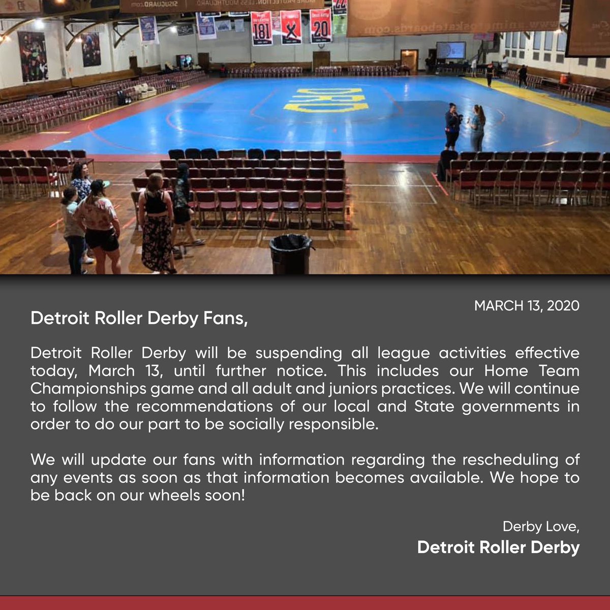 Detroit Roller Derby tweet media