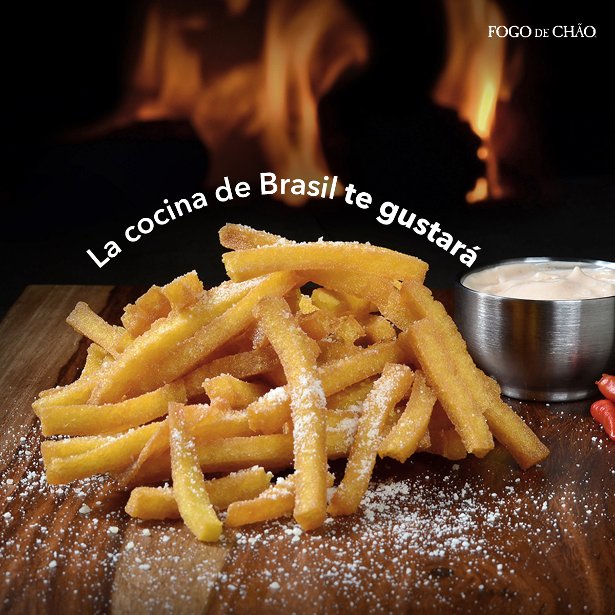 fogodechaomx's tweet photo. Las deliciosas y crujientes Polentas son típicas de Brasil e ideales para acompañar tu corte favorito. ¡Pídelas en tu próxima visita! https://t.co/CwwzbAjIDi