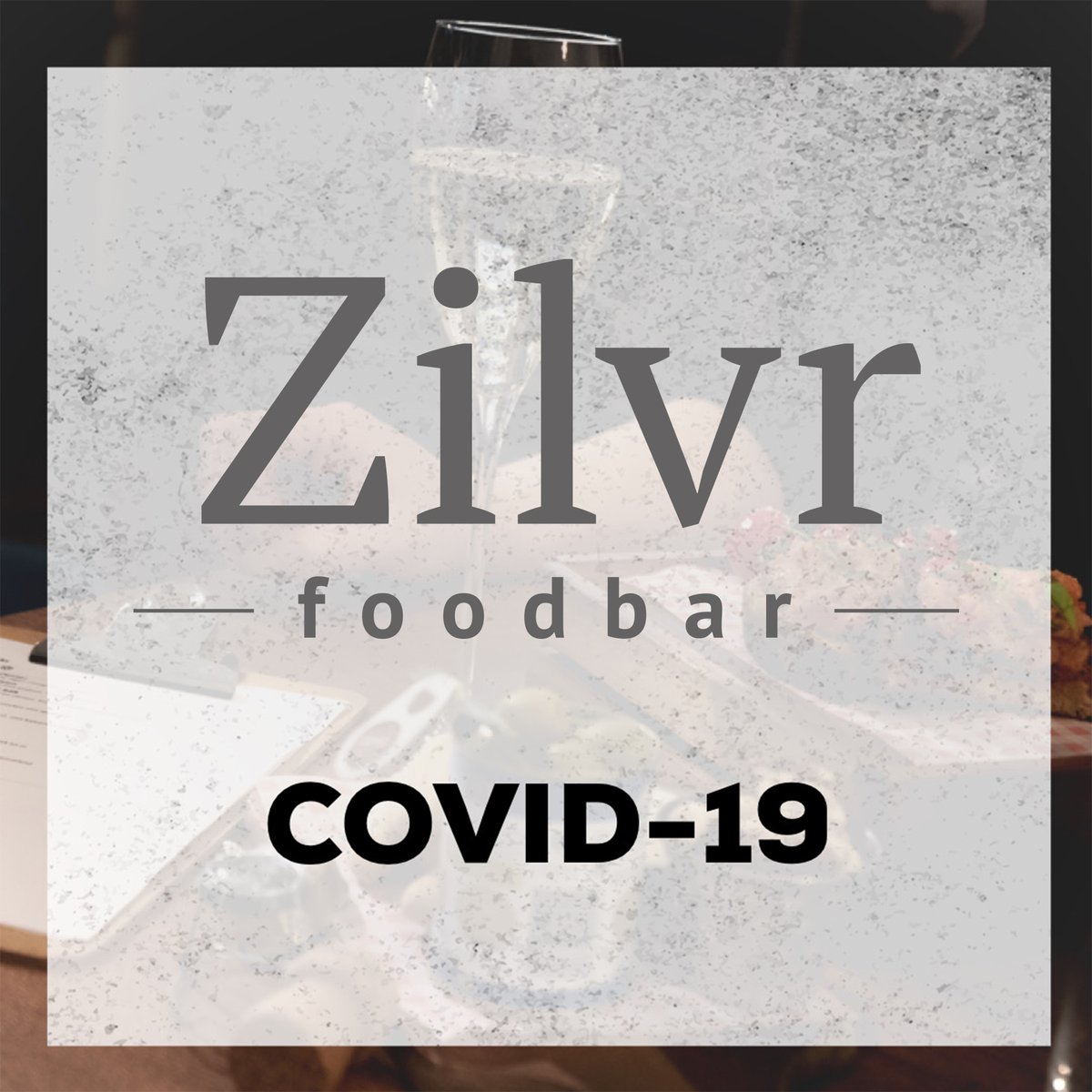 Beste gast, 

Het RIVM heeft op 12 maart aangegeven dat het veilig is om restaurants te bezoeken, mits je geen kwetsbare gezondheid hebt..

Lees verder op onze instagram/Facebook pagina.

#foodbarzilvr #coronavirus #foodbar #diner #dinner #drinks #covid-19 #hygiene #teamzilvr