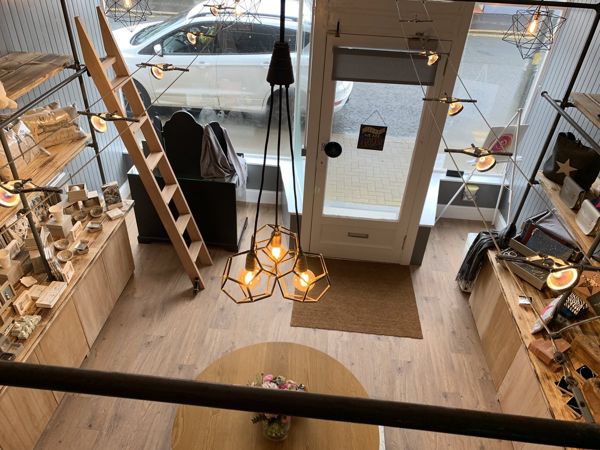 IFriday! One local person that we'd like to thank in particular is our shop fitter/joiner extraordinaire Alasdair Weir. The shop looks wonderful, individual & unique, which expresses our personality & that of the talented people we are working with #makeitlocal #shoplocal #gifts