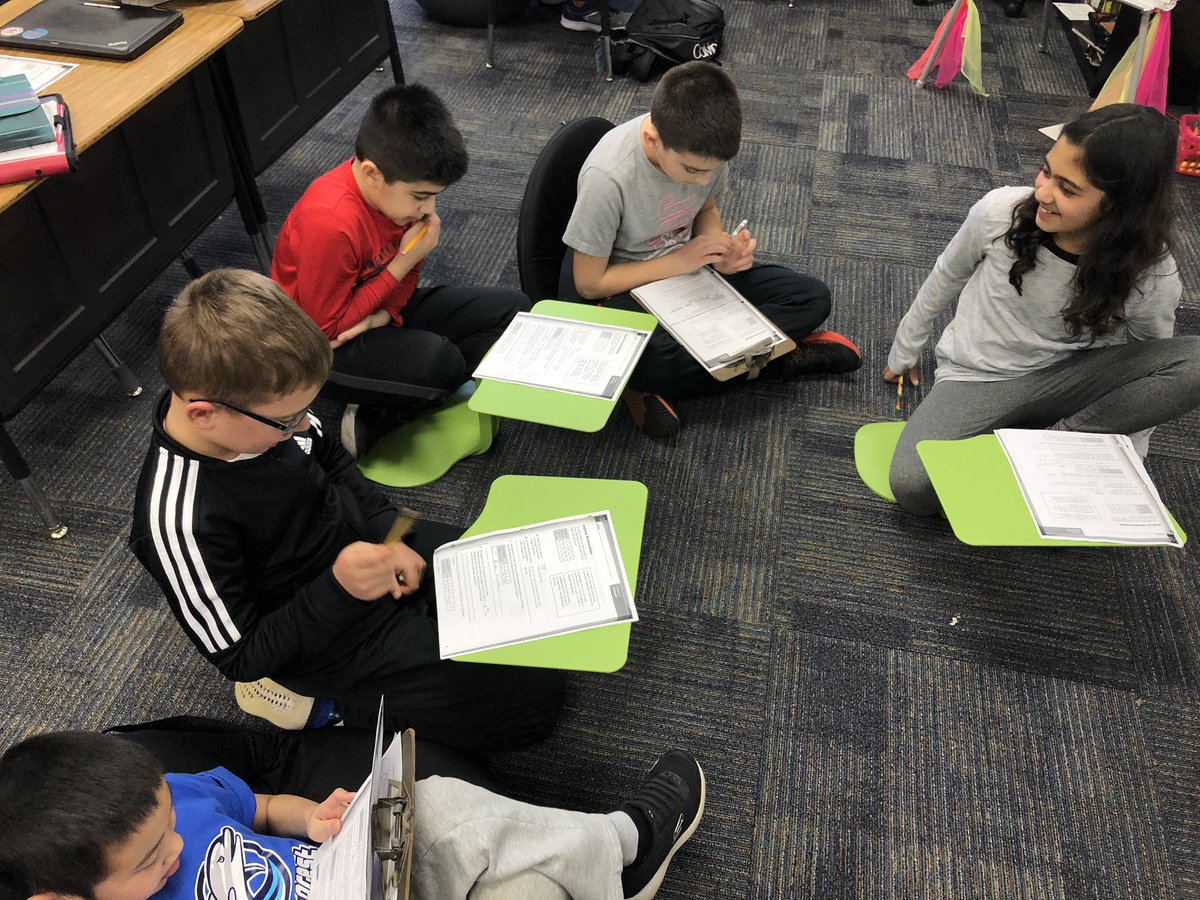 MrsKuethe's tweet photo. Team study time! #d53learning https://t.co/gqpMvojSsH