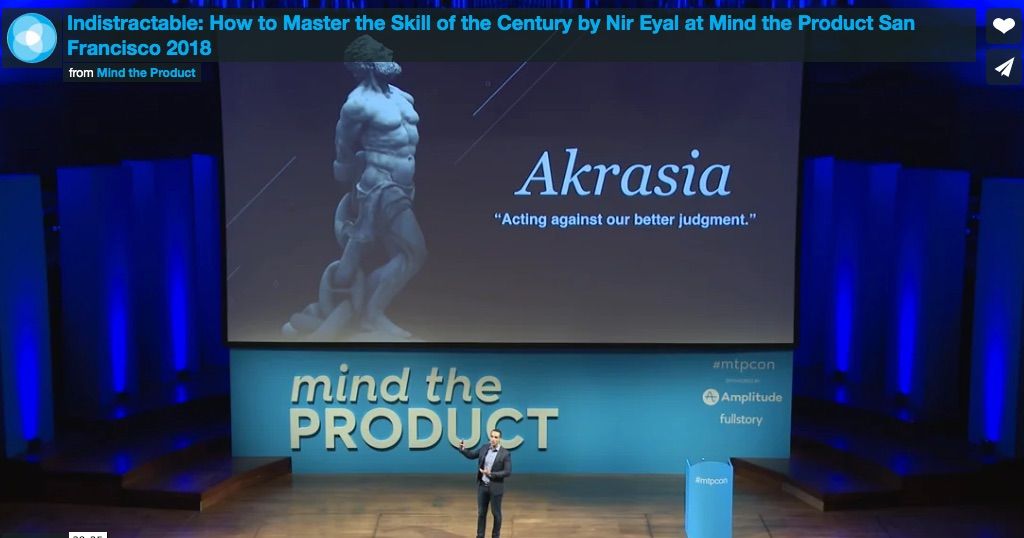 1MasterSystem's tweet image. How to Be Indistractable: Why are we so distracted these days? Find out how to get around it!
Video by @nireyal buff.ly/2U39751 #productivity