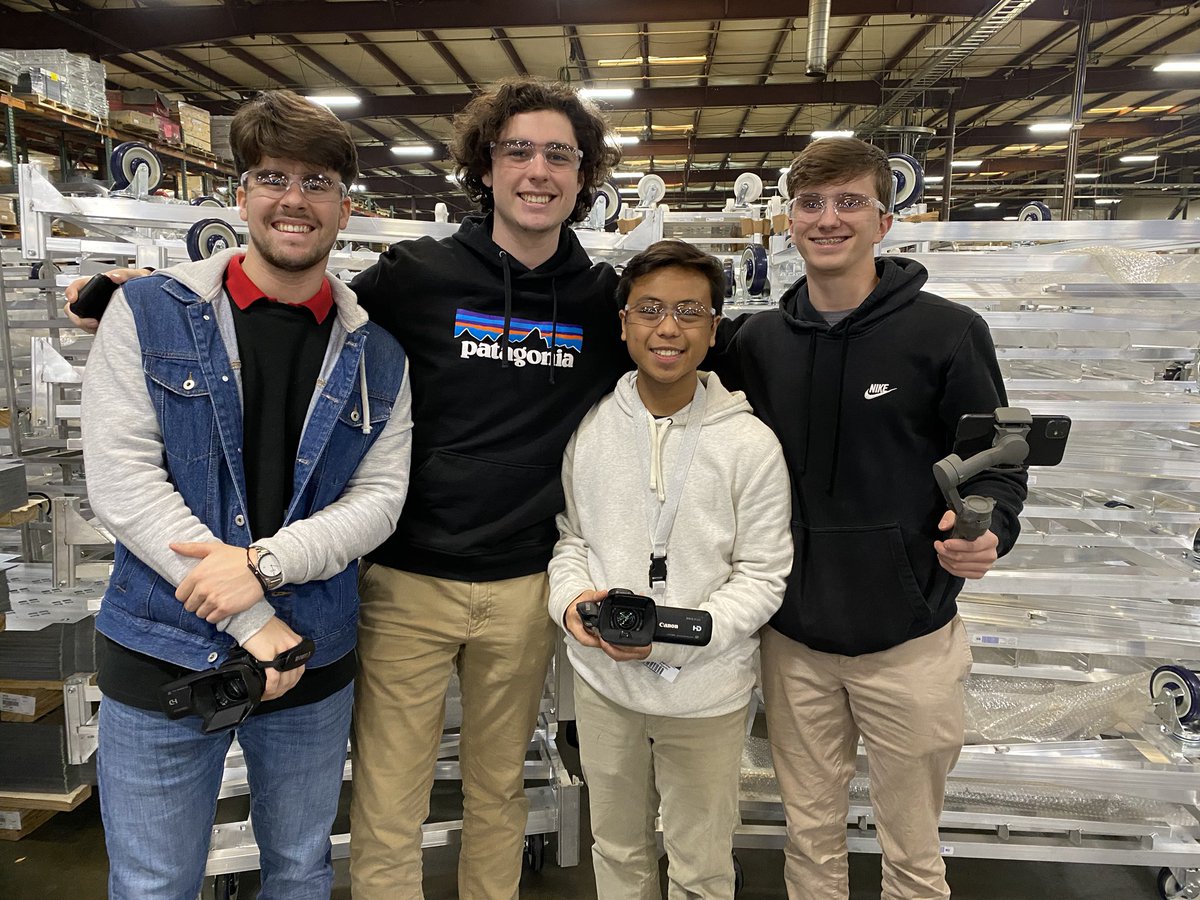 phspiratetv's tweet photo. Pattonville HS Video Production and PLTW students teamed up to compete in @MissouriChamber’s #ShowMeManufacturing Video Contest!  Check out their entry and make sure to vote at https://t.co/6zSGO4VeEM Thanks  @NationalCartCo for partnering with us for this project! https://t.co/N20Yz8znuu