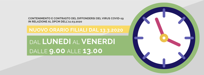 BancaTEMA's tweet photo. ⚠️ AVVISO X CLIENTELA ⚠️
Contenimento e contrasto del diffondersi del virus #COVID19
A seguito del DPCM riduzione orari filiali.
💻 📲 💳 Utilizza #RelaxBanking dal PC o dalla #APP, le tue #CartaBCC e #ATM Evoluti

Appuntamenti ☎️ https://t.co/wdr9xIWvHb

#BCC #coronarvirusitalia https://t.co/Gf7oRzmF5p