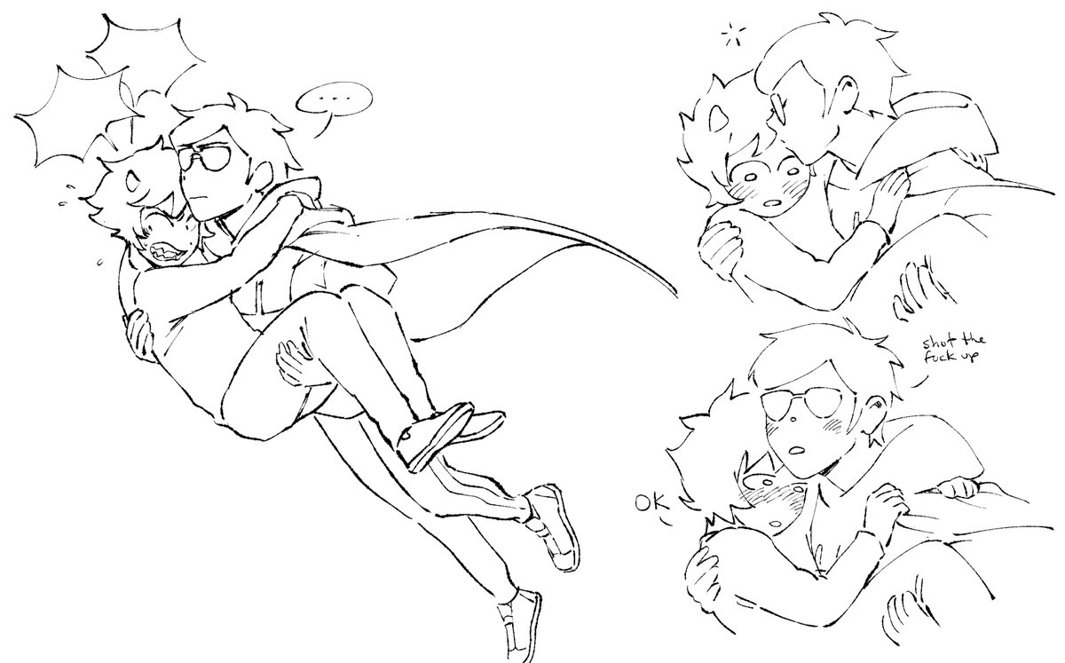 happy #freshfriday2k20 <a href="/koroke_ok/">suyeda</a> !!!!!!!! i always loved davekat but i've never drawn them before so this was a fun treat for me!! thank u <a href="/arlir/">rachael</a> for organizing and inviting me again!!