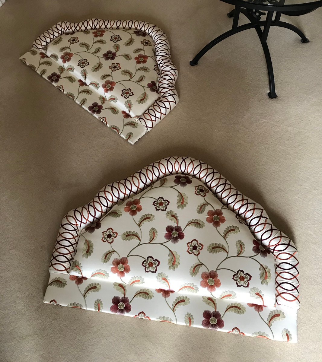 chairworkshop's tweet photo. Lots of pleating later and the second one is done! 
.
All delivered to some happy clients! https://t.co/ro72a6k7Sq