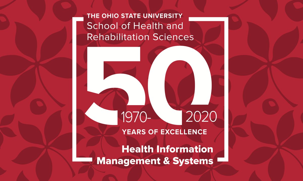 osuhrs's tweet photo. The Division of Health Information Management and Systems is celebrating 50 years of excellence on The Ohio State University Campus! #HIMS #OHIMA #AHIMA https://t.co/WMofEIP7rs