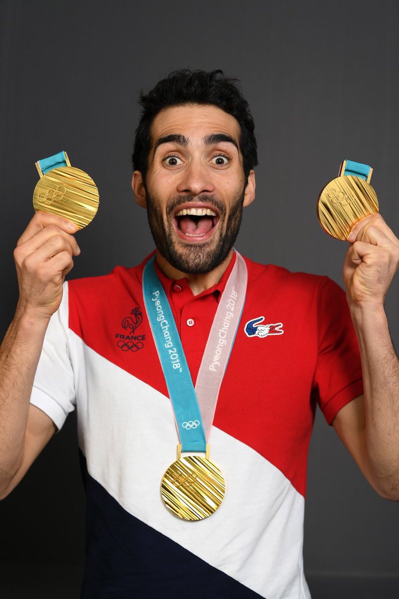 EquipeFRA's tweet photo. Fin d’une magnifique carrière pour Martin Fourcade, rythmée par de nombreuses victoires mondiales... et 7 médailles Olympiques dont 5 titres ! 🏆 Merci pour ces beaux moments de sport et bonne continuation à notre champion, qui a révolutionné le #biathlon français !🇫🇷 #EspritBleu https://t.co/Cso0UkNedW