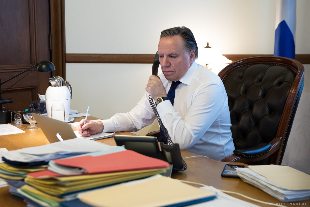 François Legault tweet media