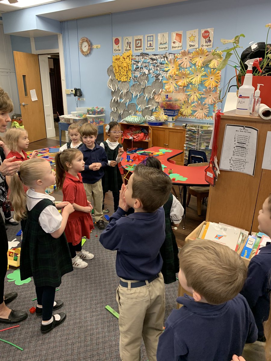 AcademyPreK's tweet photo. We tried to catch our leprechaun friend, but he was too clever for us! He made our room a mess, but did leave behind some chocolate as a treat. Better luck next time! ☘️ @ash1818 https://t.co/DJzqlwz6iD