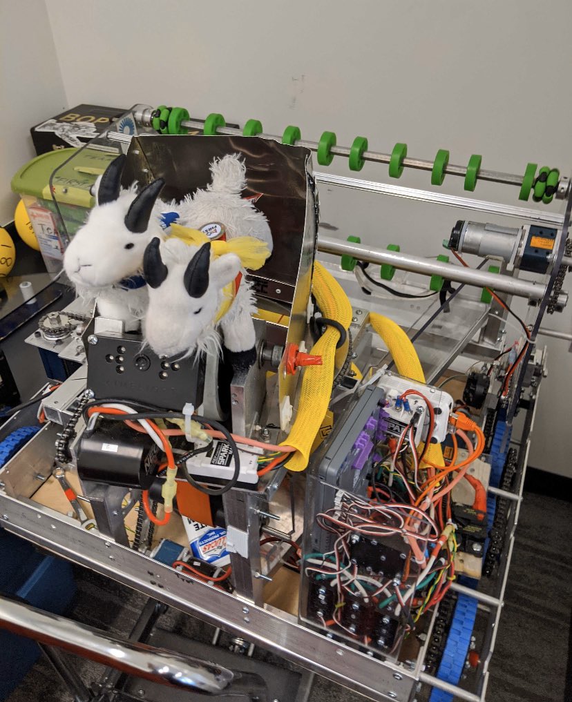 Meetings are canceled because Hartford Public Schools is closed indefinitely but we made sure our robot isn’t lonely while we are away