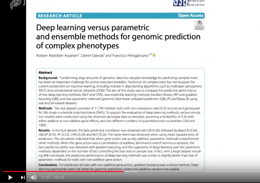 rpucheq's tweet photo. A partir del genotipo se busca predecir un fenotipo usando grandes bases de datos #MachineLearning y #NeuralNetworks #BioinformaticaEnVenezuela #Bioinformatics #Genomics #BigData @CabanaGcrf @cdrm_89 @Nandox_85 https://t.co/1FxSS3U549