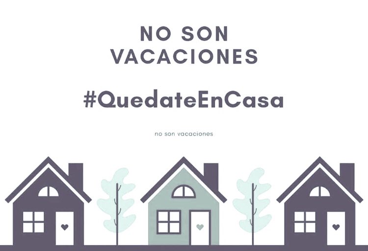 UNIVER_UGT_PV's tweet photo. Responsabilidad y Disciplina Social.
Se han suspendido las clases pero NO SON VACACIONES. 
Por favor, QUÉDATE EN CASA
#quedateencasa https://t.co/HfAXAOSfuF
