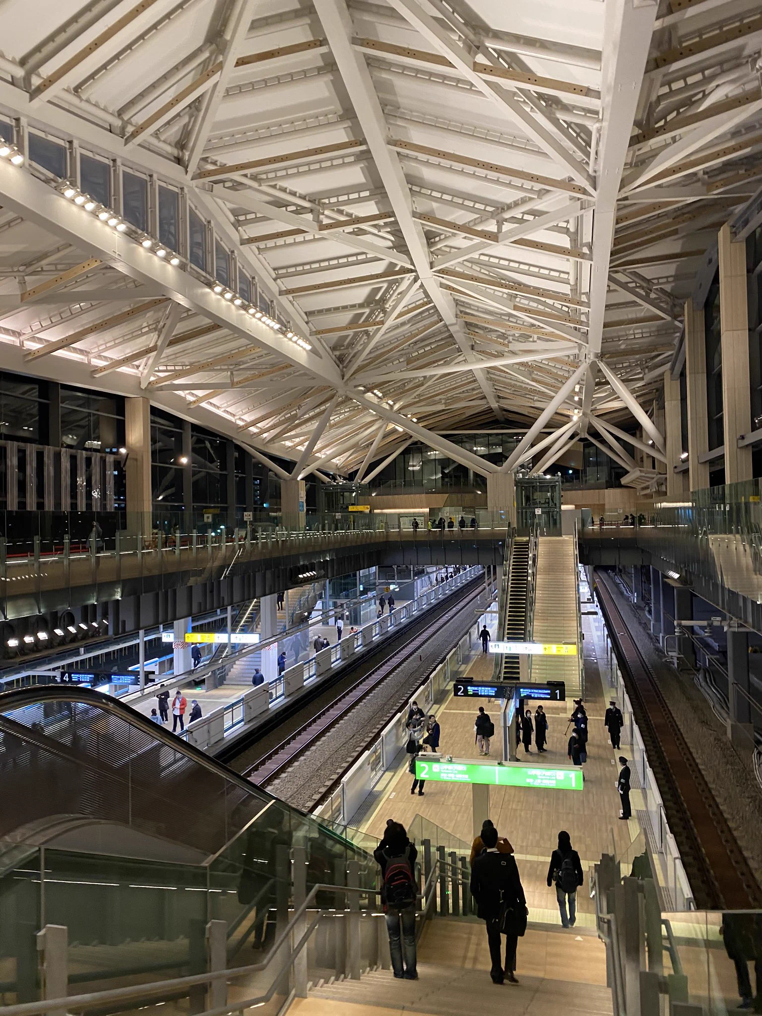 3月14日に一部開業する高輪ゲートウェイ駅を一部公開