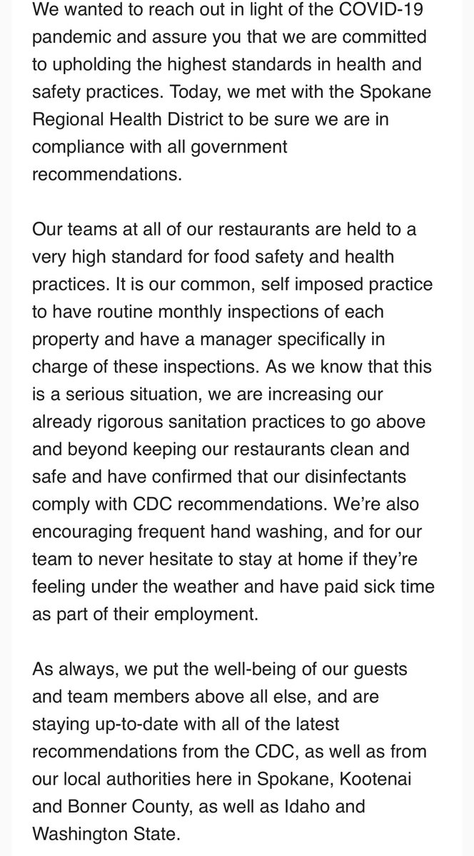 We’ve made it possible to continue serving our communities with delicious food during the COVID-19 pandemic. We have delivery options and safe places to eat! We met with  <a href="/spokanehealth/">SRHD</a>  to be sure we are in compliance with all government recommendations

eatgoodgroup.com/2020/03/14/a-c…