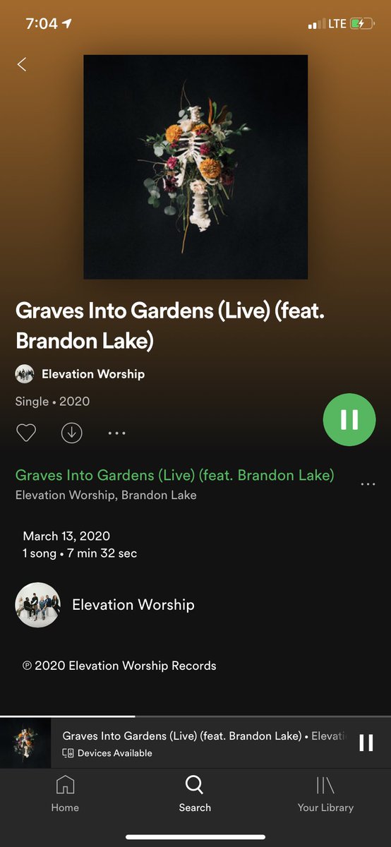 On repeat! I cannot stop praising our God with this song! <a href="/elevation_wrshp/">Elevation Worship</a>