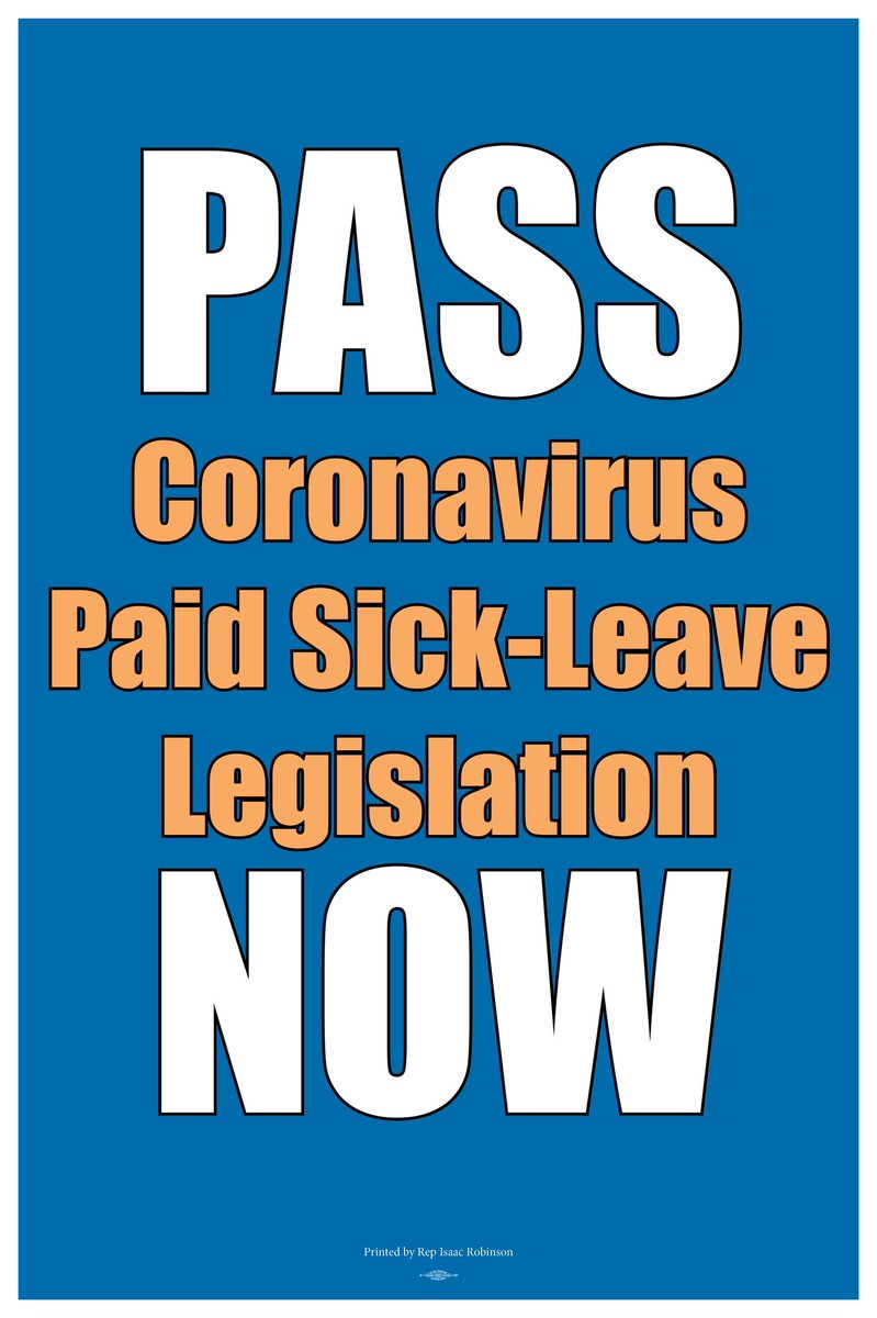 repWIR's tweet image. As the state total of COVID-19 cases hits 25, we must stand up for workers hurt by Coronavirus layoffs, every event cancelation, loss of tips + missing work! @MIHouseDems are hard at work formulating a legislative response! @ChrisGreigMI37 @RepRabhi @jewelljonesmi #PaidSickLeave