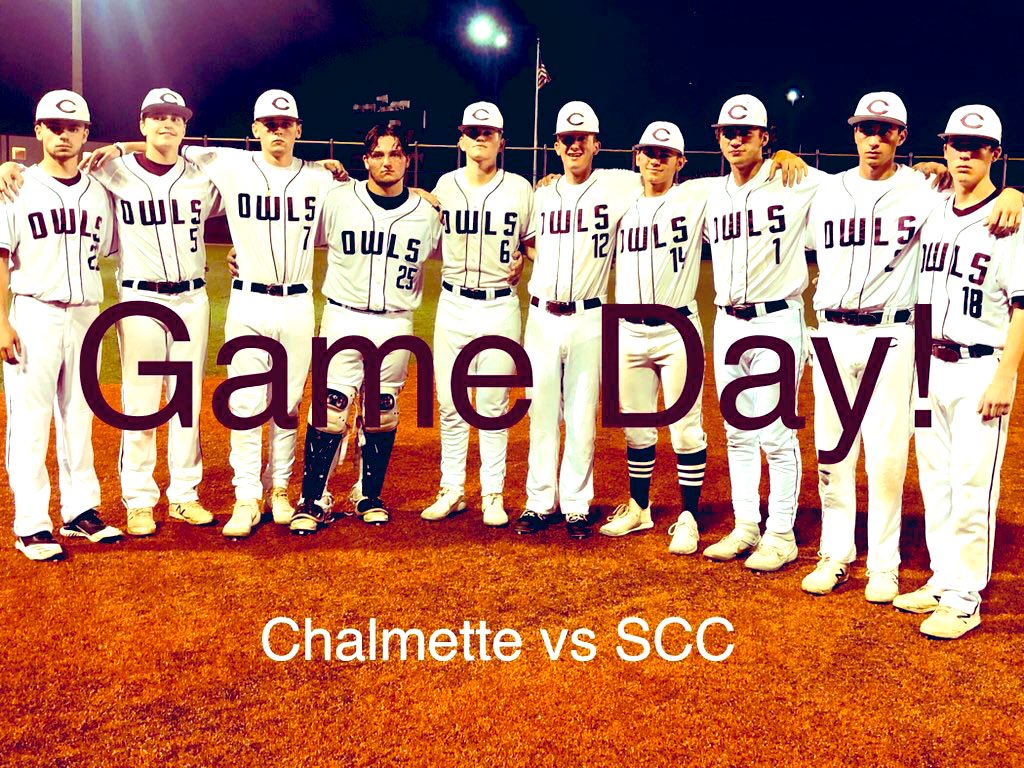 In what may likely be the last game for these 4-Year players and the Class of 2020... Chalmette takes on St. Charles Classic tonight for 7:30 @ Noel Suarez Stadium! #goowls #owlup