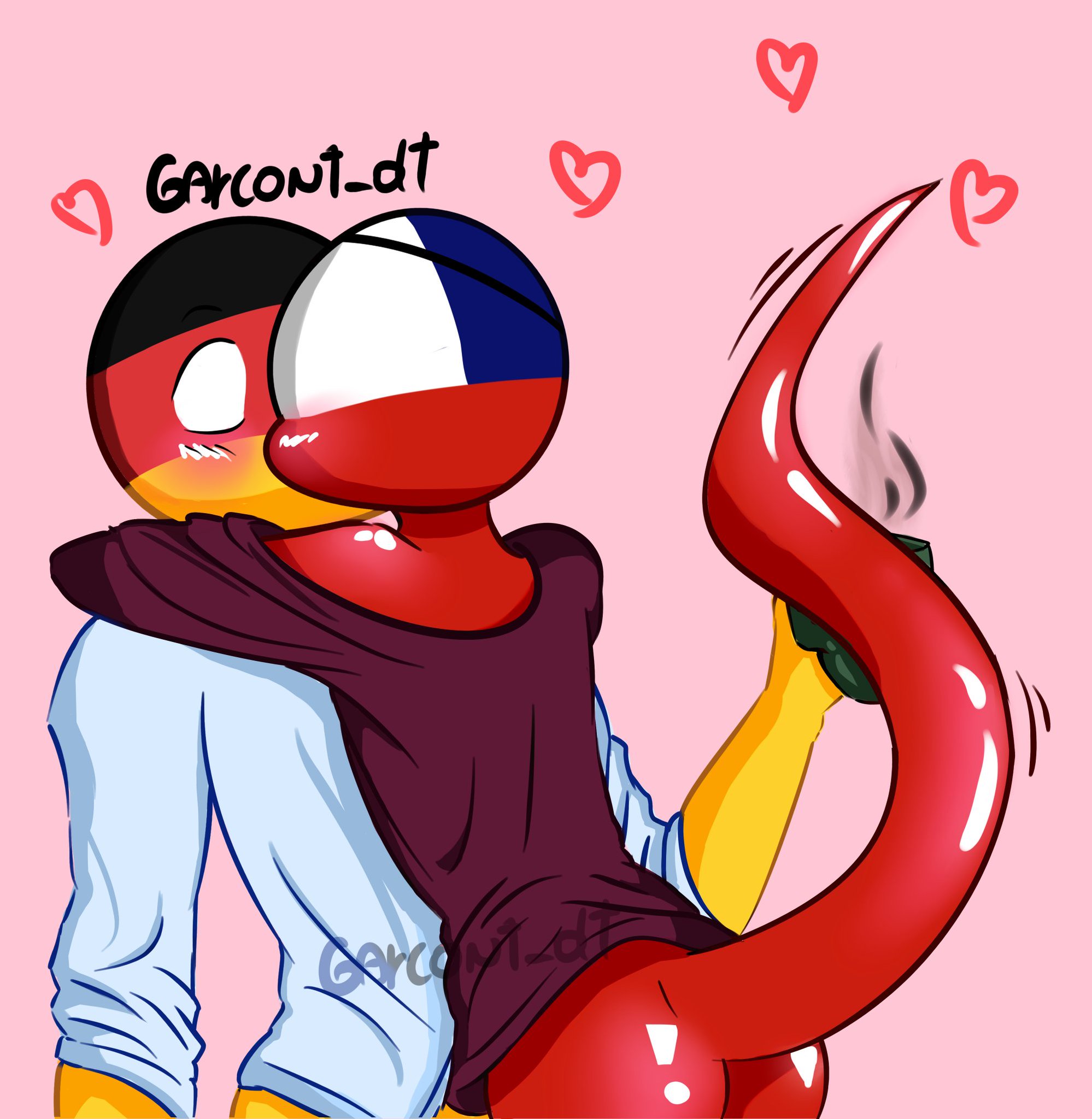 mangoo na platformě X: „gogogogo #countryhumans #countryhumansnsfw