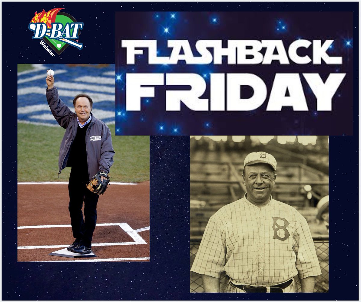 DBATWebster's tweet image. Visit our Facebook page to see full details of Billy Crystal and Wilbert Robinson this day in history.