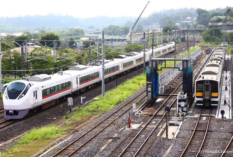 japan's tweet photo. Today, the #JobanLine - the coastal train service linking Tokyo & Tohoku - returns to full service 9 years after 311. The fully-renovated line & new station buildings will make daily life more convenient and accelerate the #RoadToRecovery. #BuiltBackBetter https://t.co/2G3HwDGp8B