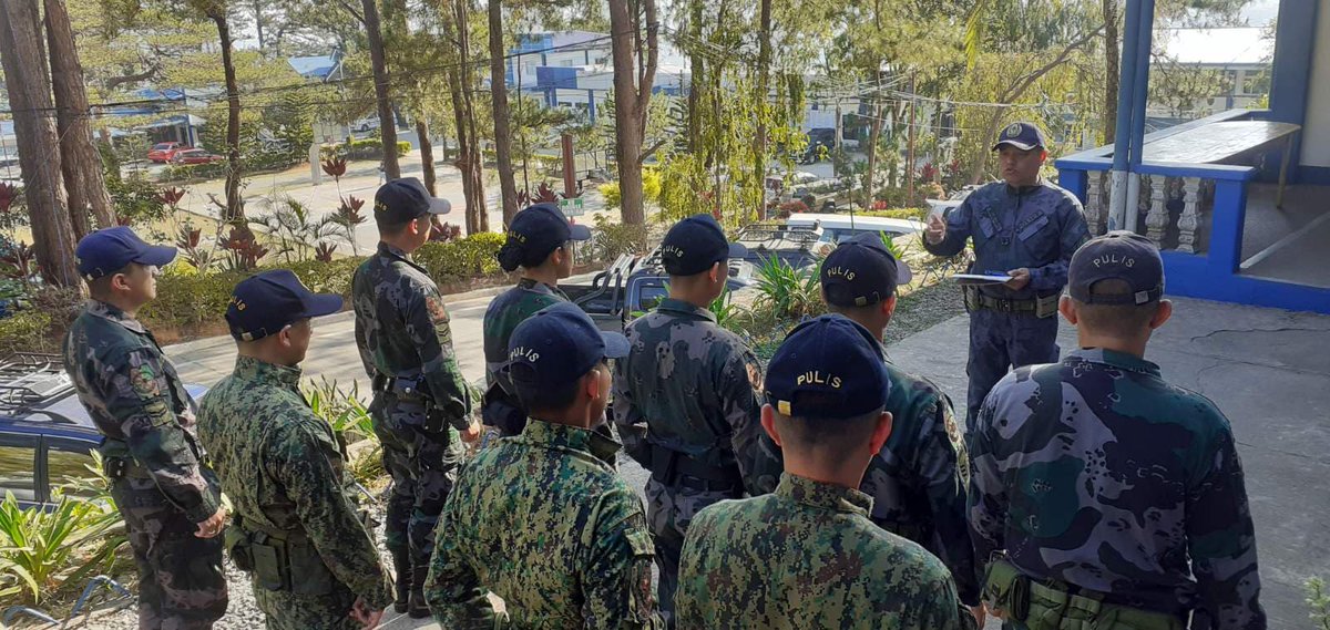 PNPBenguetPPO's tweet photo. Accounting of the alert team supervised by PMAJ BENSON MACLI-ING, OD
#COVID19Prevention
#AlertStatus
#DutiesAndResponsibilities
#TeamPNP
#WeServeAndProtect
#PNPKakampiMo https://t.co/yVIsbdWUhC