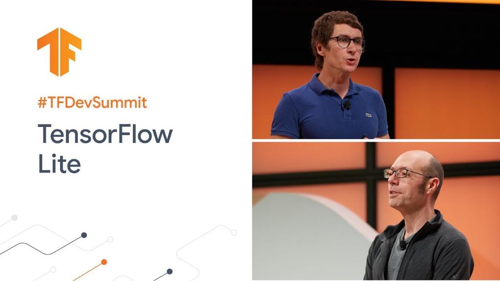 TensorFlow's tweet photo. TensorFlow Lite: ML for mobile and IoT devices 📲

Learn how to deploy ML to mobile phones and embedded devices. TF Lite is the world's best cross-platform ML framework for mobile and microcontrollers. 

📢 Tune in for new #TFDevSummit announcements → https://t.co/P1G49U8P4K https://t.co/kmkSXtS7r4