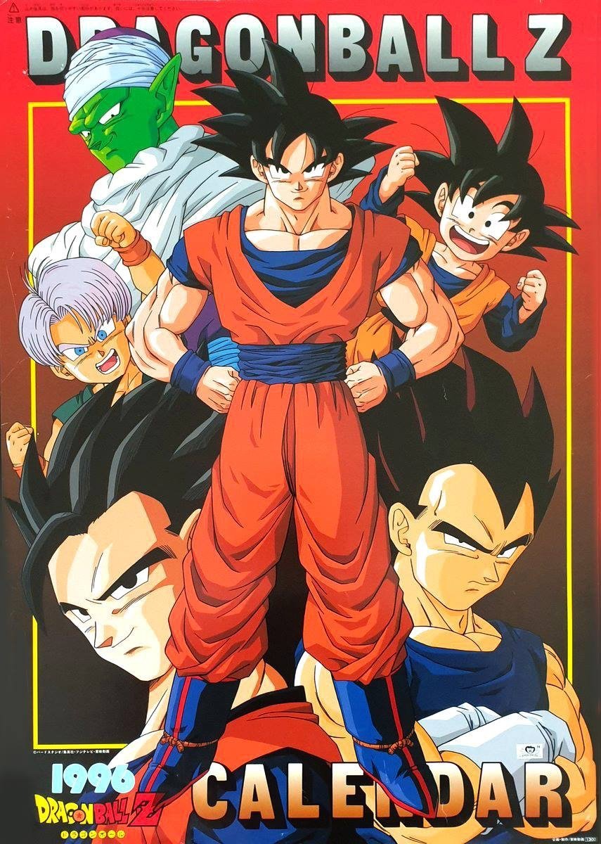 ã‚«ã‚«ãƒ­ãƒƒãƒ„ Dragon Ball Vintage 80 90 On Twitter Dragon Ball Z Calendar 1996 Dragonballz Dragonball é³¥å±±æ˜Ž ã‚¢ãƒ‹ãƒ¡ Db Dbz Saiyajin Toei ãƒ‰ãƒ©ã‚´ãƒ³ãƒœãƒ¼ãƒ«z Anime Toriyama Goku å­«æ‚Ÿç©º Anime Toriyama Ssj Kakaroto Kakarot