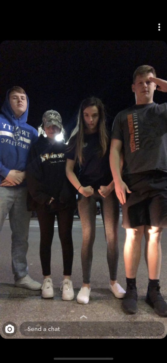 Committee all posted up at Rita’s making sure everyone stays safe