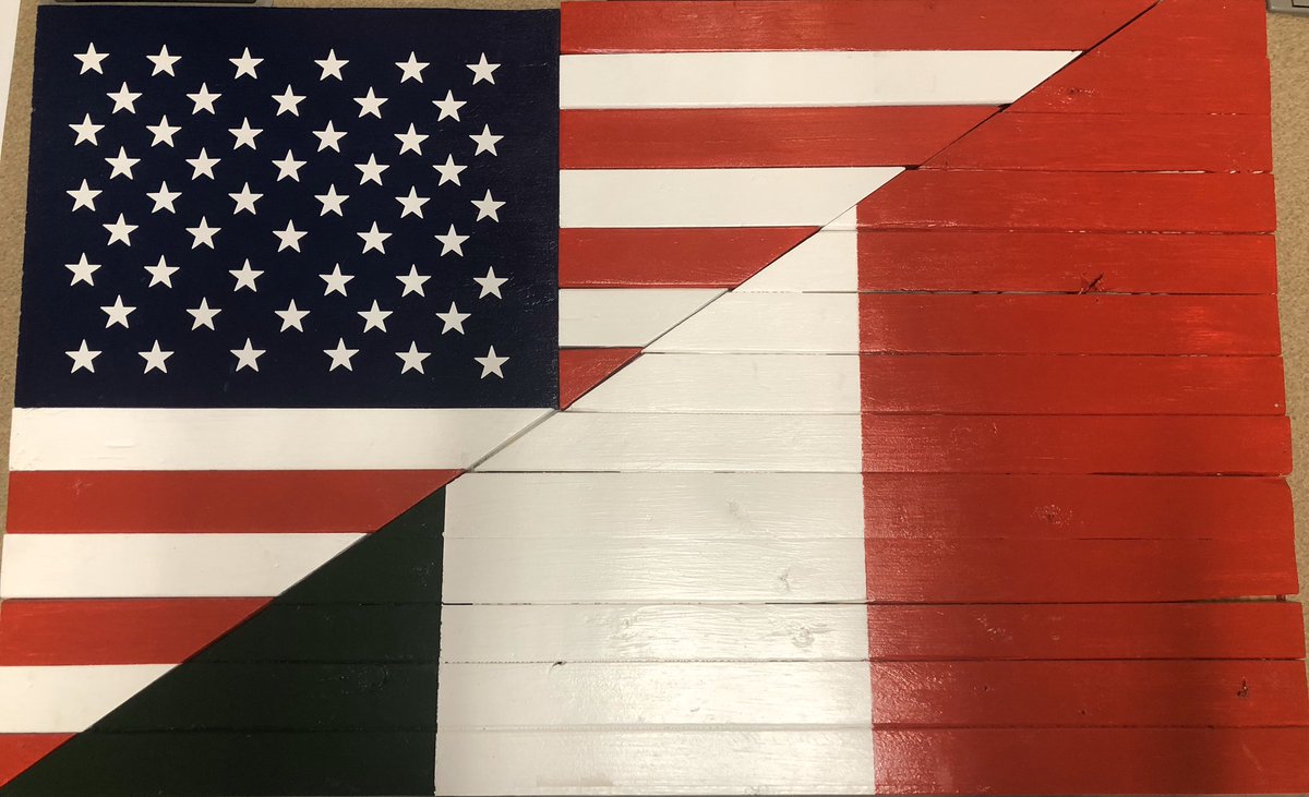 ProfZoino's tweet photo. In the midst of ongoing news/updates from my family in Italy and our own today, I received this incredible work of art from a S. It was the moment that I needed. This is my ❤️ #italianAmerican #teacherPride #creskillFamily #lucky2teach #teachingIsRewarding https://t.co/iNRVllRLKx