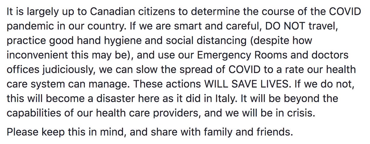 Ptbo_Canada's tweet photo. Powerful words from an ER doctor @PRHC1 about how citizens have a critical role to play in this fight.  #Covid_19  

plz RT https://t.co/GeZGBzHYM4