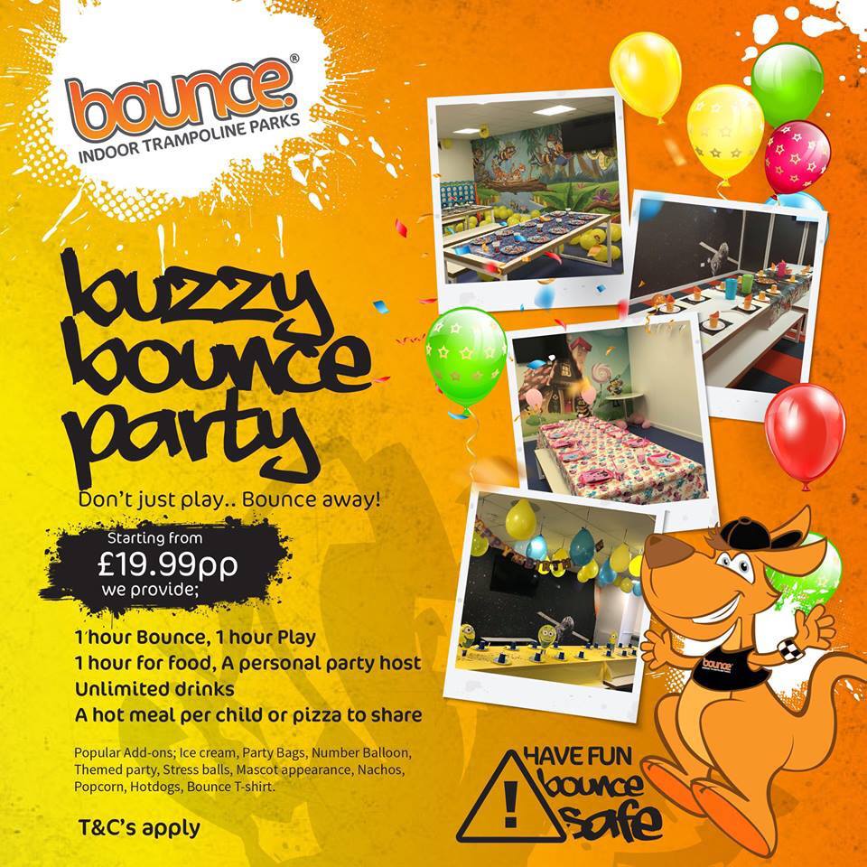 bounceipswich's tweet photo. Combo party!😍

Have your play &amp; your bounce;

1 hour Bounce, 1 hour play followed by 1 hour for food🍔🍟

Starting from £19.99pp - have the best of both worlds!🤩

#bounce #indoortrampolinepark #indoorplaycentre #billybeez #party #birthday https://t.co/lTmv2SKJc4