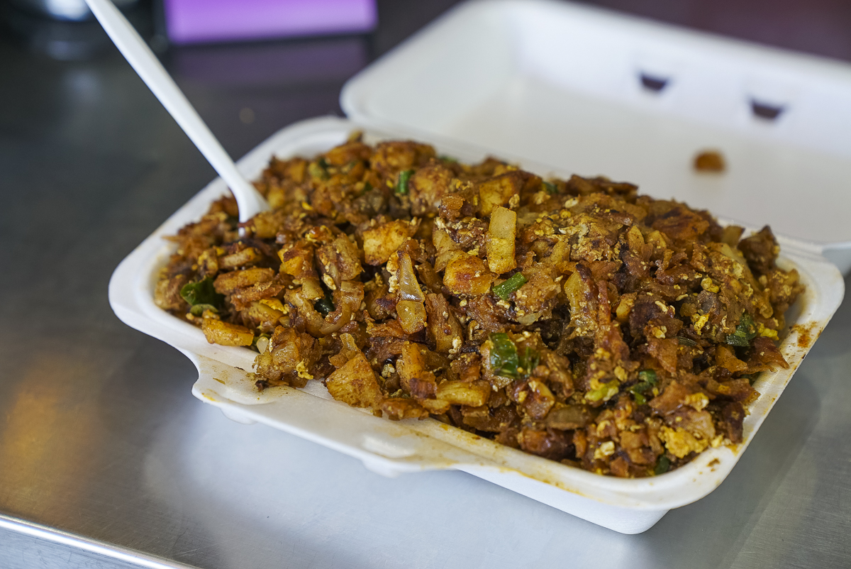 Down the street on Markham rd. Look if there's one street to go to EAT its Markham road. Start at Finch head north. End at Steeles (at little lanka). Martin bakery is still gold for kothu roti and short eats.