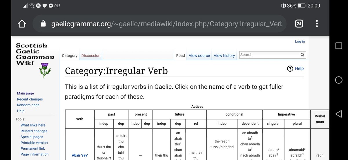 - the Scottish Gaelic Grammar wiki is great for clear, detailed grammatical explanations if you're stuck: https://gaelicgrammar.org/~gaelic/mediawiki/index.php/Scottish_Gaelic_Grammar_Wiki
