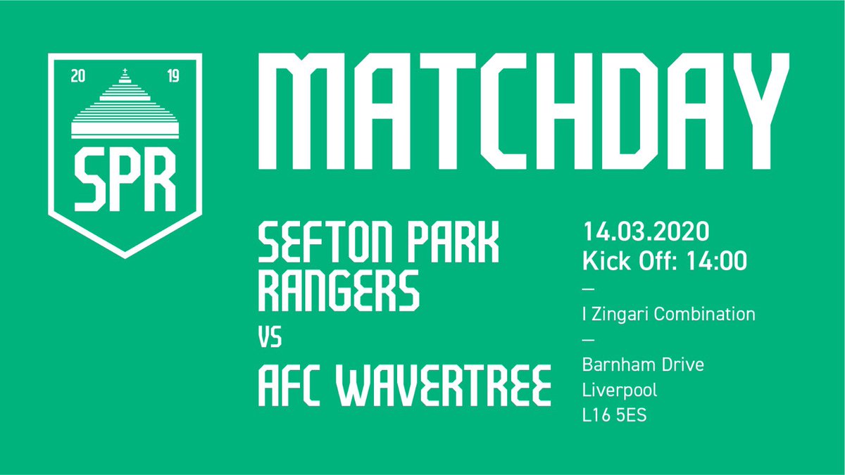 SPR_CFC's tweet photo. SPR V AFC Wavertree 

KO 14:00 

I Zingari Combination

Pandemic and weather permitting

Forza Rangers ✊🏻🧡 https://t.co/4knDTqlEpe