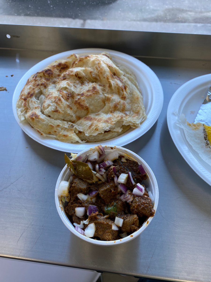 And you will taste..i kid you not, some of the best Sri Lankan hoppers in the GTA. Made to order, its not sitting around. Egg, coconut milk, and my favourite, the mutton curry hopper. Also great is the mutton curry roast (roti). Ruchi is at Markham and McNicoll rd. Go eat.