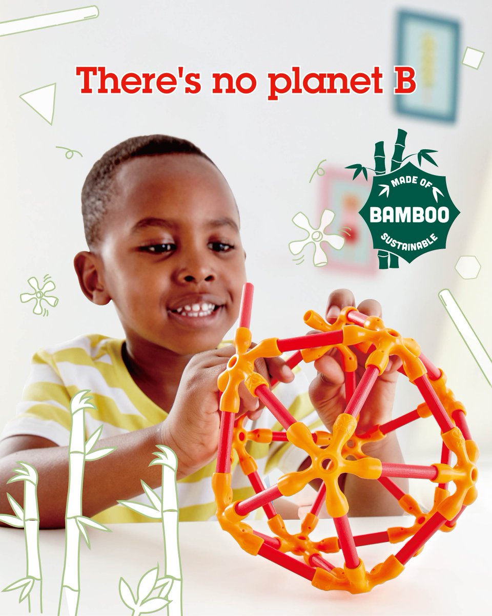 ☘️Our mission is to leave the world in a better place than we entered it. A good way to make our planet habitable is by using renewable materials and practice sustainable methods of production as much as we can. We at Hape do our bit, do you?