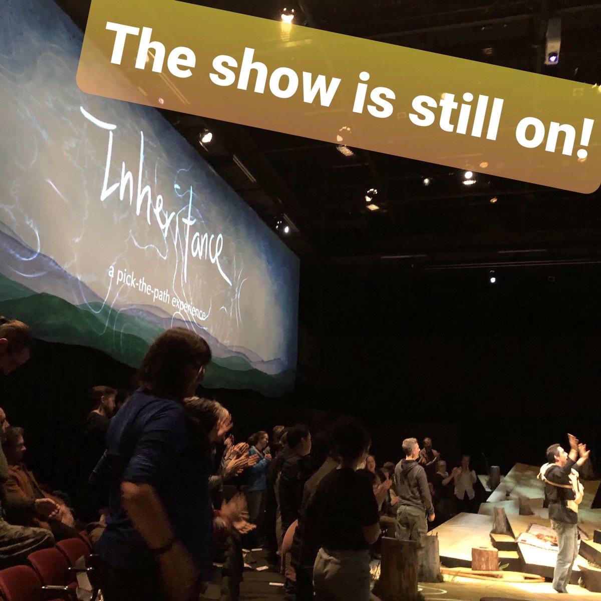 We're following all measures mandated by BC Health during our final performances of #INHexperience. The show is still on as our capacity at the Annex is below the threshold for cancelled gatherings in BC. Read more here: bit.ly/2wZmVpd