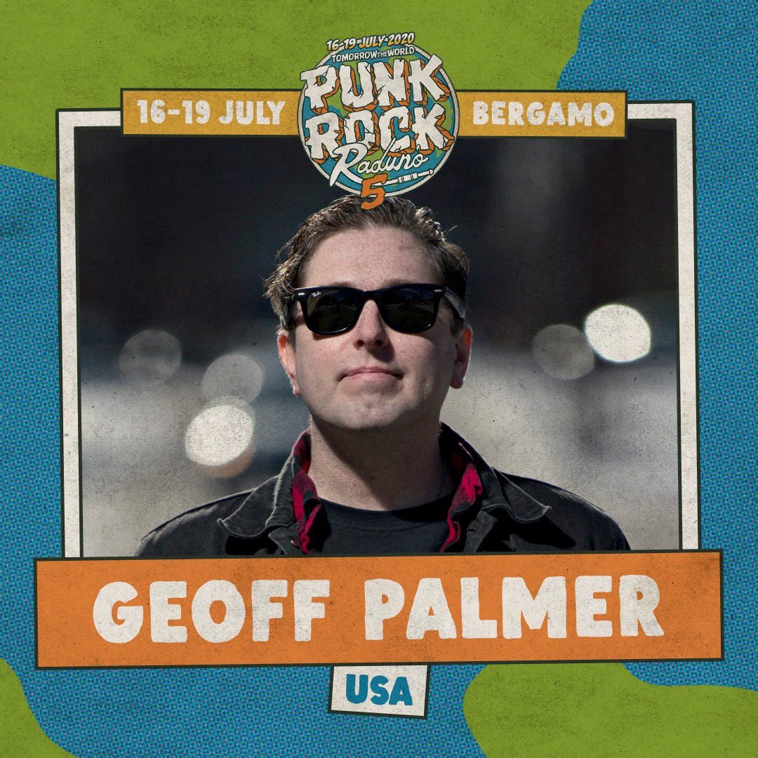 Italy 🇮🇹- See you in July at the great Punk Rock Raduno fest! Plus a new a new 45 single from @stardumbrecords - PUMPED #geoffpalmer