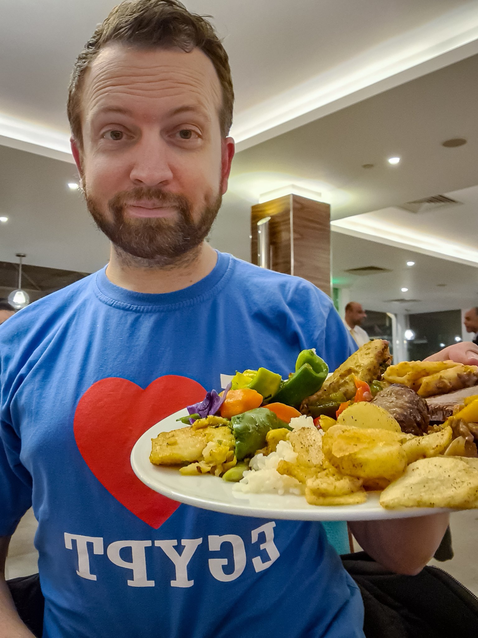 Matt Swider (once-a-day tech deals @ The Shortcut) on X: (34) This is a  buffet. And my first meal of the day. And my first sit-down meal in a week.  This buffet