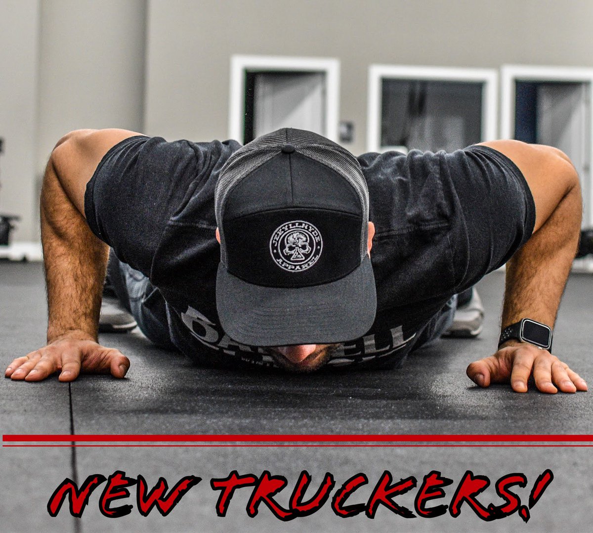 Jekyll_HYDE_App's tweet photo. In case you missed our email, we also dropped some brand new Skull truckers today! 2 color ways, Black/black and Camo/black. https://t.co/rXdvtxr5fP
.
.
#trucker #truckerhat #skull #jekyllhyde #jh #burpee #pushup #snapback #fitness #liftheavy #7panel #gym #deadlift https://t.co/1aXO5Nb5ka