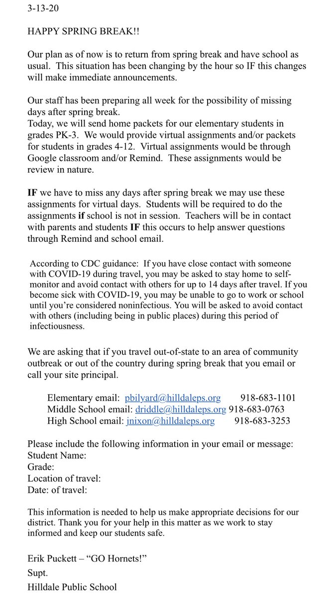 Hilldale Public Schools (@hilldalepublic) on Twitter photo 