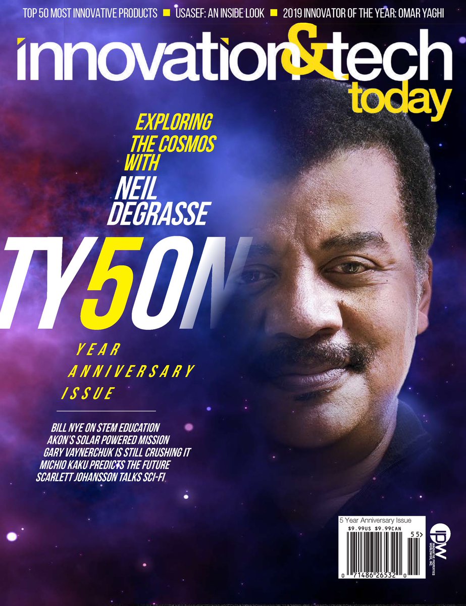 chucko24's tweet image. Help us pick the cover of our five year anniversary issue of Innovation &amp;amp; Tech Today #Innotechtoday @InnoTechToday @neiltyson #CosmosPossibleWorlds @NatGeoChannel @Sustain_Today @ResTechToday @cannatechtoday