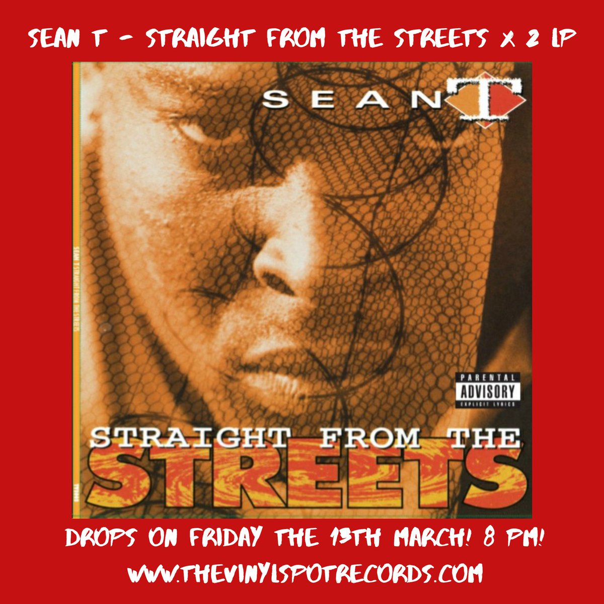 thevinylspot's tweet photo. On sale now! Sean T - Straight From The Streets - double LP! Don't sleep!  https://t.co/fcvZQ4ANc5 
#hiphop #hiphopmusic #vinylcollector #90shiphop https://t.co/2zcYCMHfuT