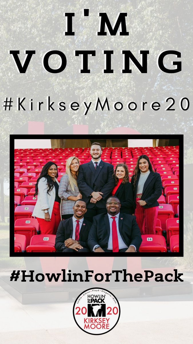 KirkseyMoore20's tweet photo. Vote #KirkseyMoore20 on Tuesday at 9 AM! #HowlinForThePack https://t.co/tUQRvPJmFf