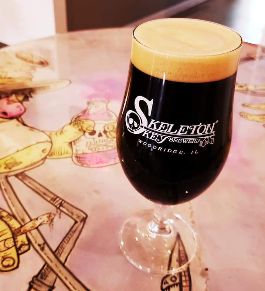 SkeletonKeyBrew's tweet image. We are open this weekend and sanitizing everything!!! Come on out tomorrow for a fresh pour of our Irish Coffee Milk Stout on nitro, pouring at noon!