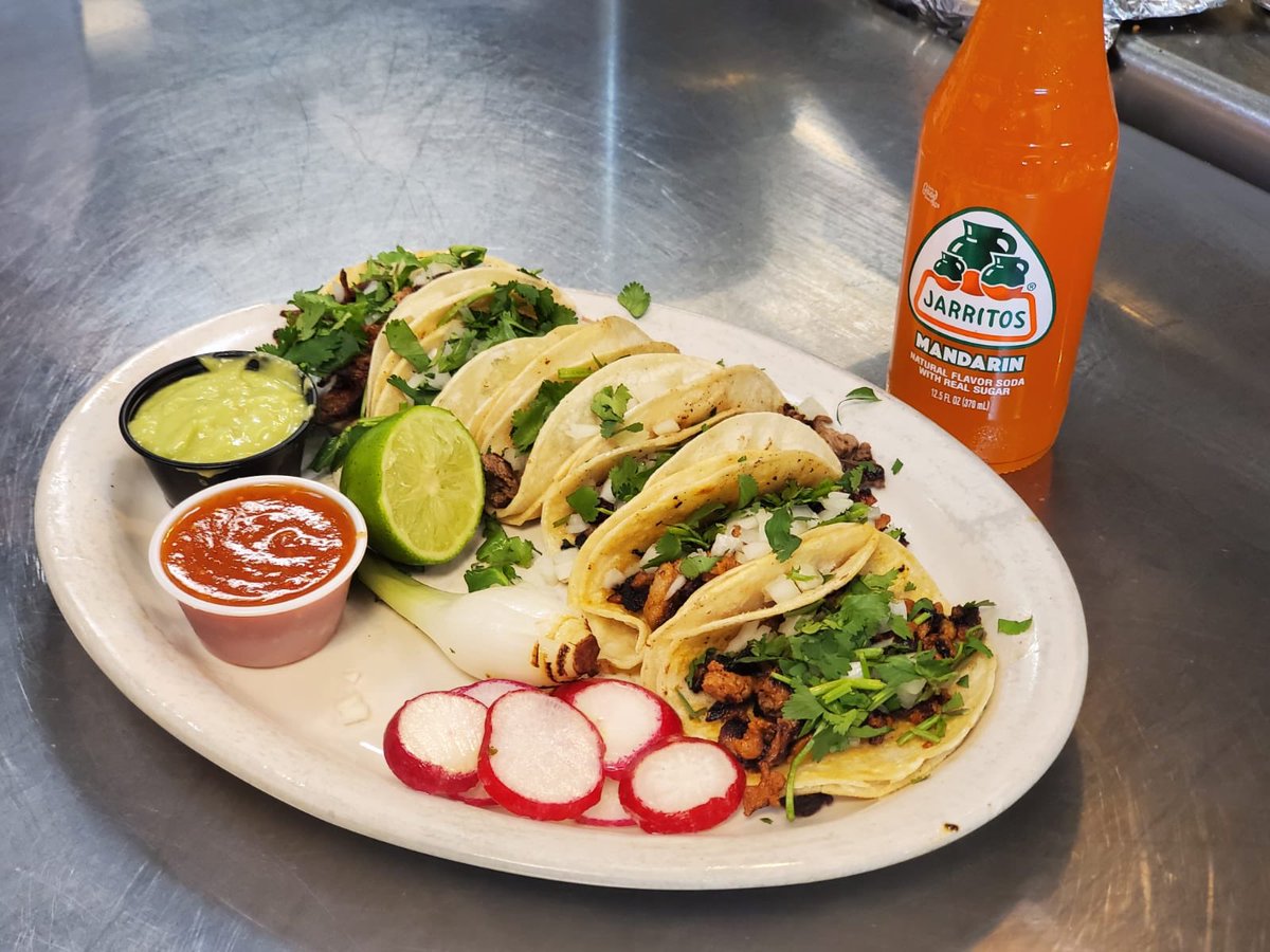ElPortalMexRest's tweet photo. New Street Taco Meal 💯 2 Azada, 2 Carnitas, 2 Pastor $9.99 https://t.co/JBAk4XUojK