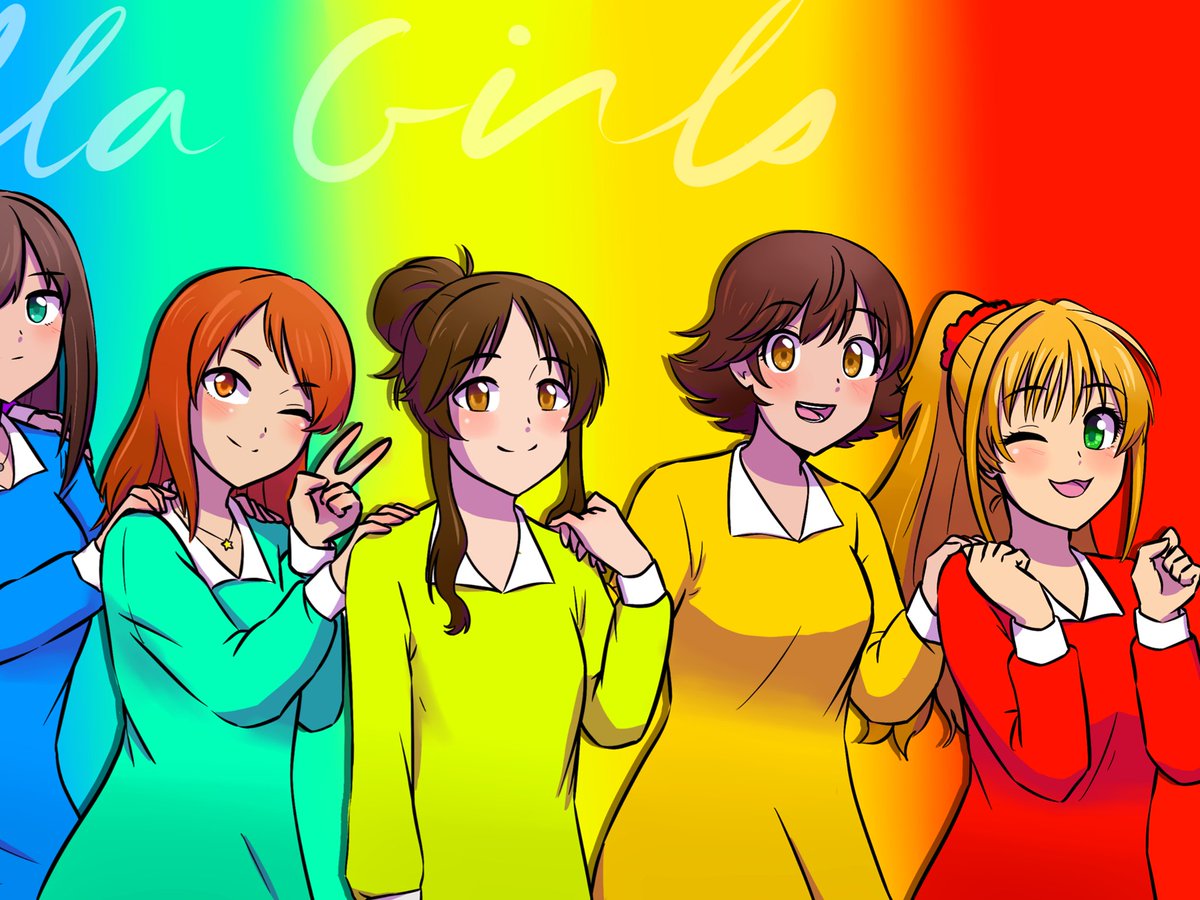 #deresute #idolmaster #fanart #digitalart #unit #kyokoigarashi #uzukishimamura #mihokohinata #naokamiya #rinshibuya #karenhojo #aikotakamori #miohonda #akanehino #デレステ #アイドルマスター #五十嵐居子 #島村卯月 #小日向美穂 #神谷奈緒 #渋谷凛 #北条加蓮 #高森愛子 #本田未央 #日野茜 