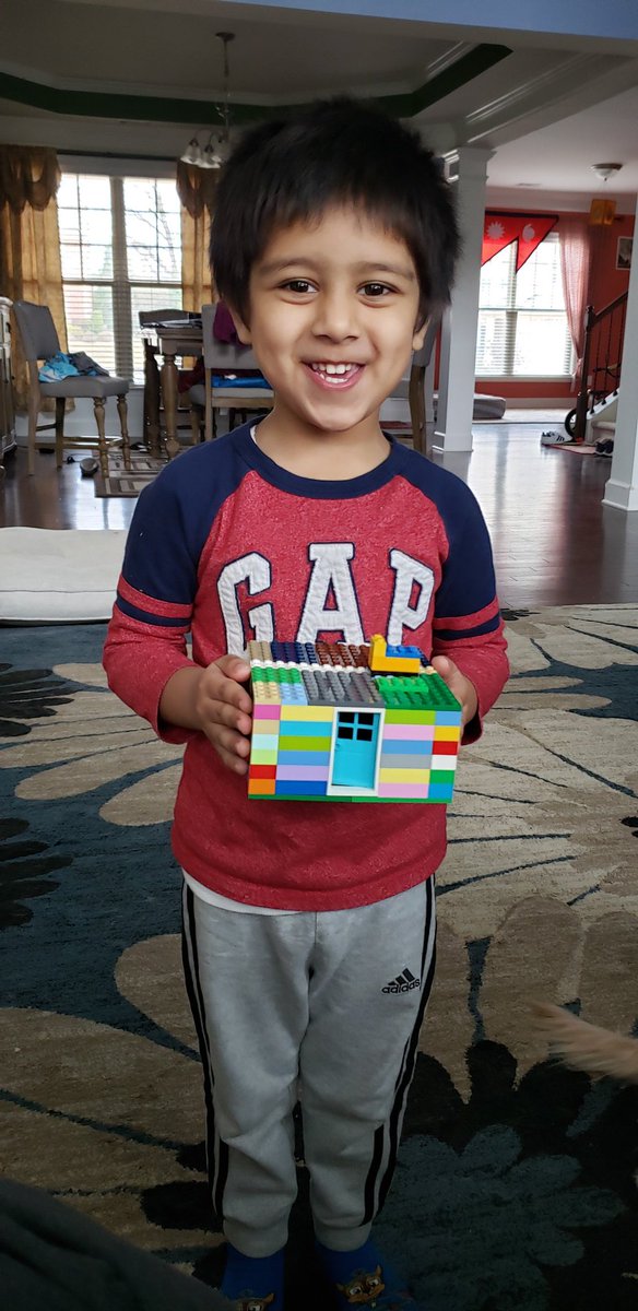 purankhatiwada's tweet photo. My 4 years old son getting creative these days making lots of things from lego. He loves playing with lego. Thank you @LEGO_Group. This time he made house. :) https://t.co/UVWWDz7BMw